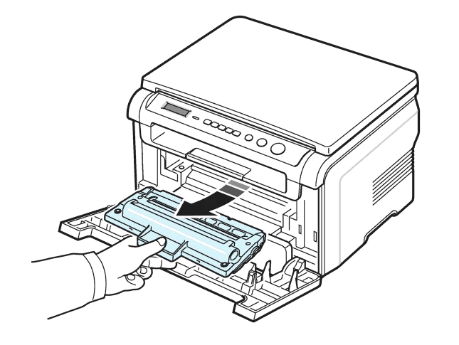 Как заменить картридж в принтере epson cx4300